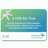 Bulk Order Charitable Gift Cards